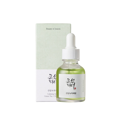 Calming Serum : Green tea + Panthenol (30ml)